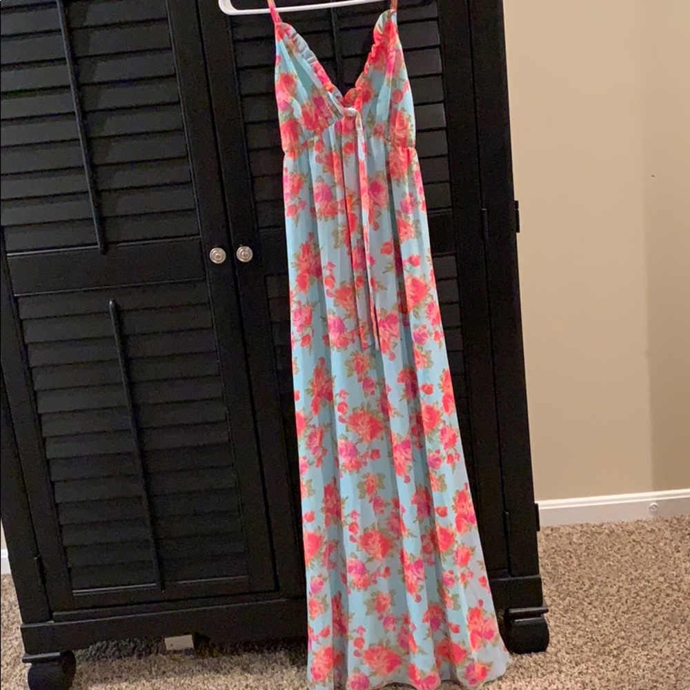 Nymphe flowy maxi dress